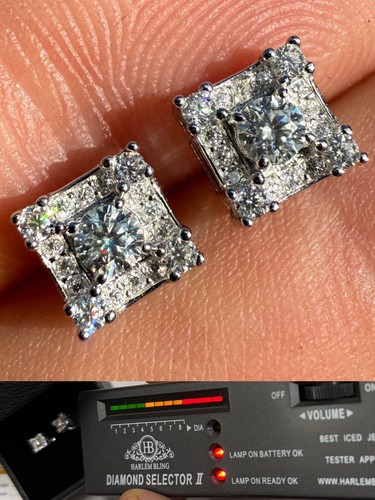 Real iced vvs moissanite - iced,