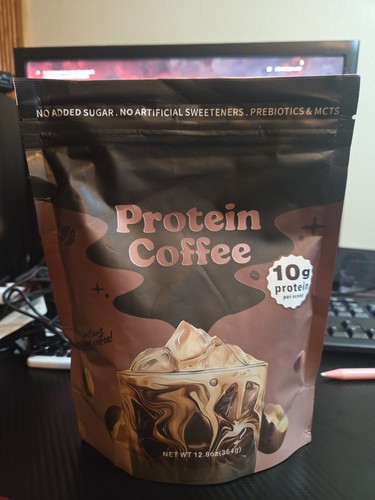 High protein iced coffee - high,