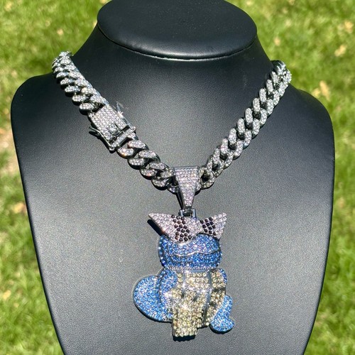Squirtle pendant iced out - iced,